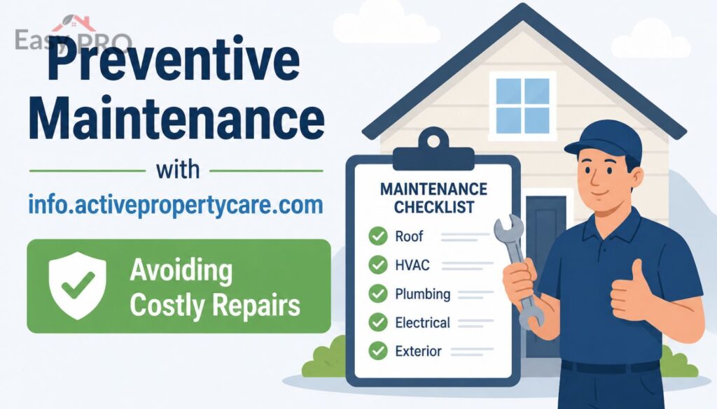 Preventive Maintenance with Info ActivePropertyCare.com: Avoiding Costly Repairs