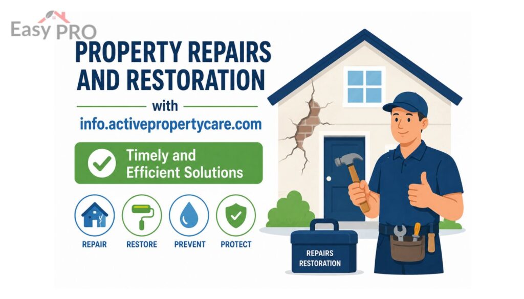 Property Repairs and Restoration with Info ActivePropertyCare.com: Timely and Efficient Solutions