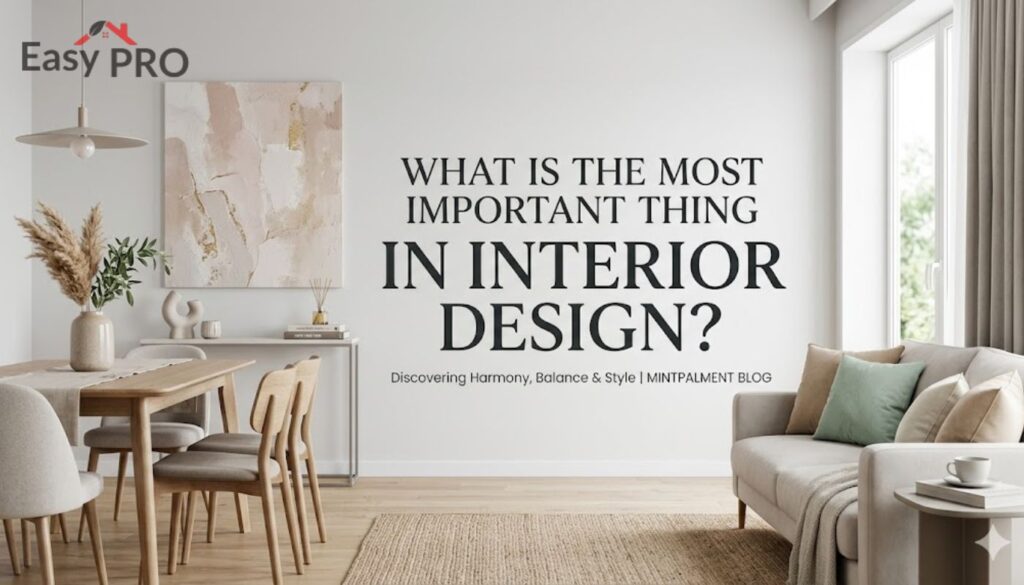 What Is the Most Important Thing in Interior Design MintPalment? A Complete Guide to Functional, Comfortable, and Stylish Homes
